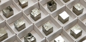 Pyrite Cubes (1,5-2cm). Set 48 Units. First Quality hover