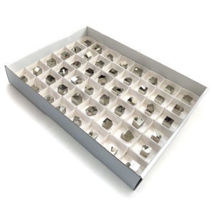 Intergrown Pyrite (1,5-2cm). Set 48 Units. First Quality