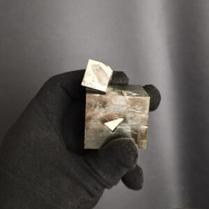 Intergrown Pyrite Cubes Specimen from Mina Ampliación A Victoria, Navajún, Spain.