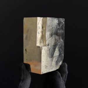 Rectangle Pyrite Specimen from Mina Ampliación A Victoria, Navajún, Spain.