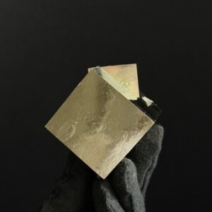 Intergrown Pyrite Cubes Specimen from Mina Ampliación A Victoria, Navajún, Spain. hover