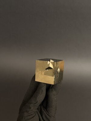 Intergrown Pyrite Cubes Specimen from Mina Ampliación A Victoria, Navajún, Spain. hover