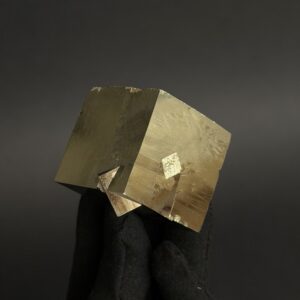 Intergrown Pyrite Cubes Specimen from Mina Ampliación A Victoria, Navajún, Spain.