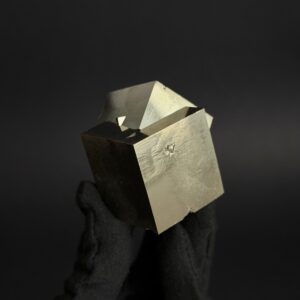 Intergrown Pyrite Cubes Specimen from Mina Ampliación A Victoria, Navajún, Spain. hover