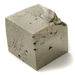 Pirita Cúbica procedente de Mina Ampliación A Victoria, Navajún, España.