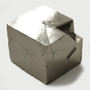 Pirita Cúbica procedente de Mina Ampliación A Victoria, Navajún, España. hover