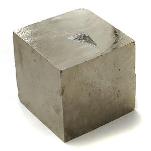 Pirita Cúbica procedente de Mina Ampliación A Victoria, Navajún, España.