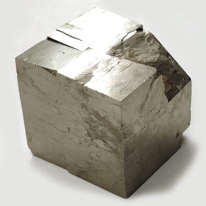 Pirita Cúbica procedente de Mina Ampliación A Victoria, Navajún, España.