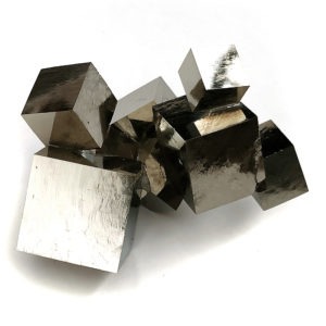 Pirita Grupo procedente de Mina Ampliación A Victoria, Navajún, España. hover